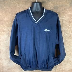 90's Vintage Nike Blue Windbreaker Jacket Size XL